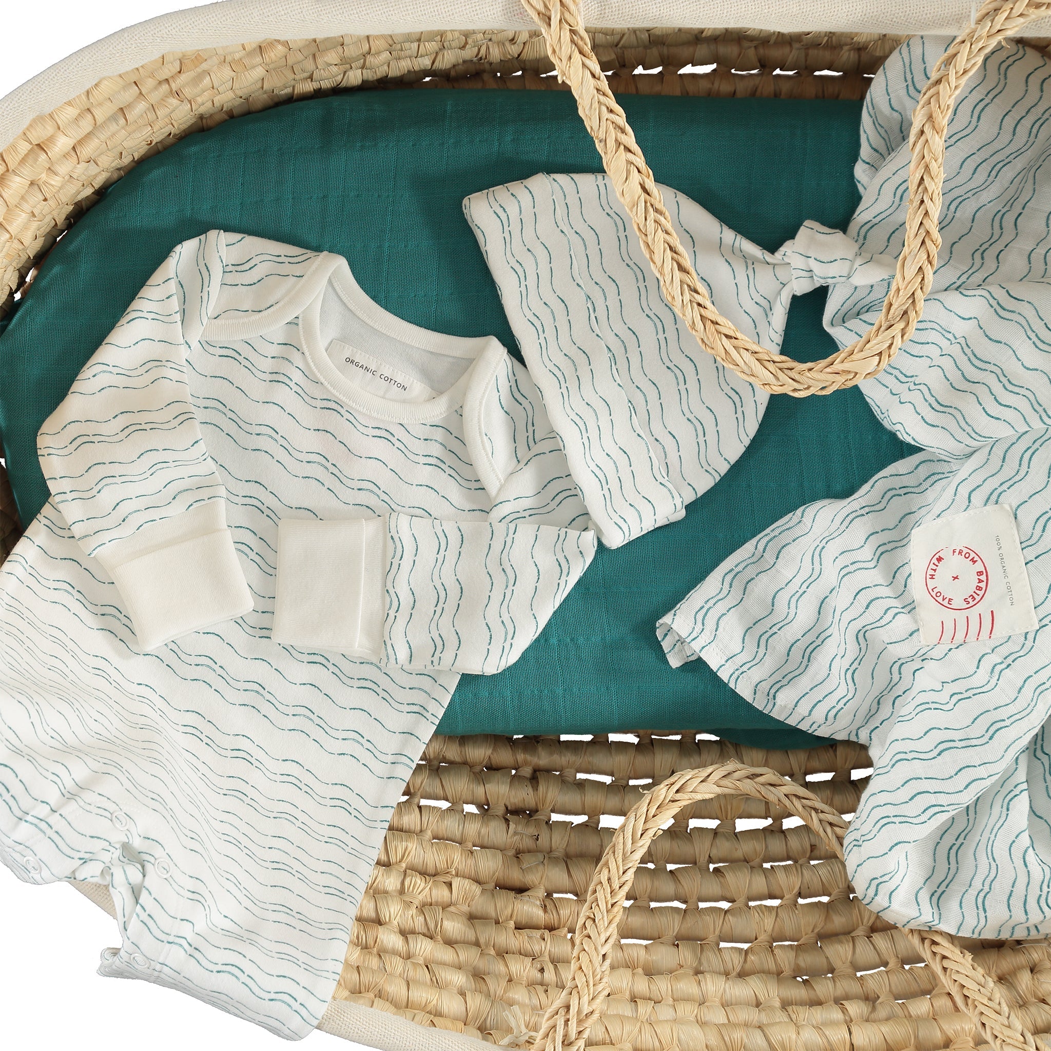 Waves of Joy organic baby gift set - large