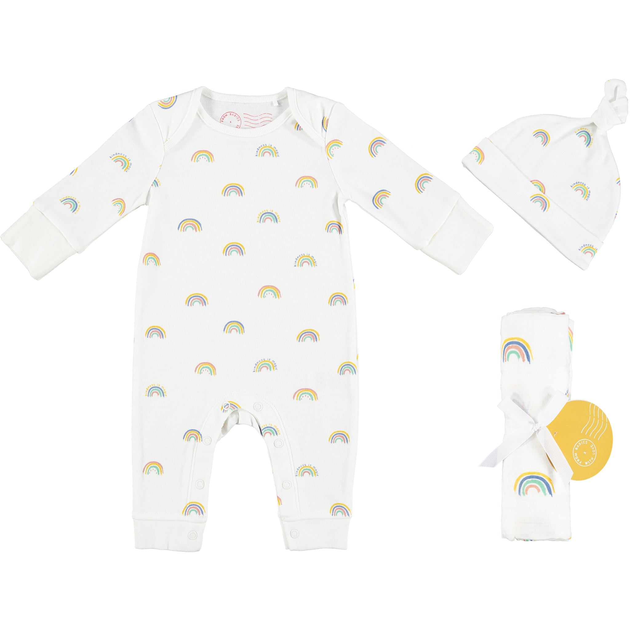 Kindness is Magic Hello World organic gift set