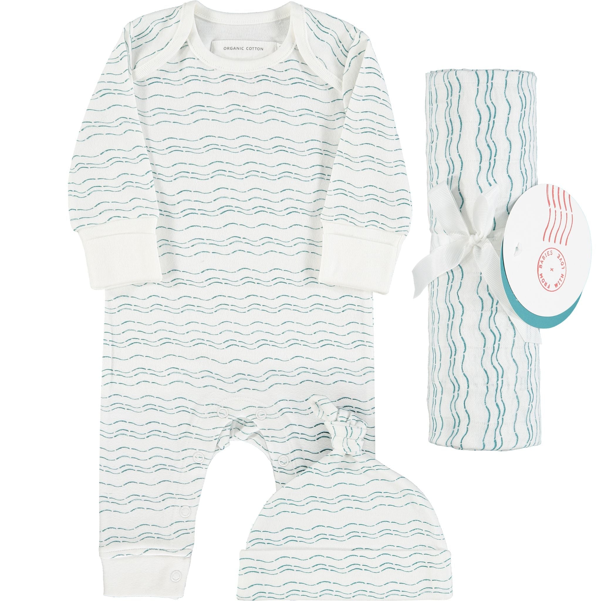 Waves of Joy organic baby gift set - large
